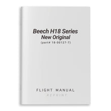 Essco Aircraft Aircraft Manual Beech H18 Series New Original Flight Manual (part# 18-00127-7)