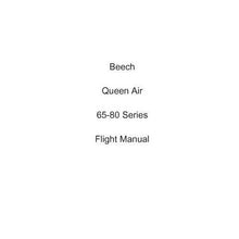 Essco Aircraft Aircraft Manual Beech Queen Air 65-80 Series Flight Manual (part# 65-001027-29)