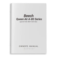 Essco Aircraft Aircraft Manual Beech Queen Air A-80 Series Owner's Manual (part# 65-001124-5A)