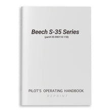 Essco Aircraft Aircraft Manual Beech S-35 Series POH Pilots Operating Handbook (part# 35-590110-11B)