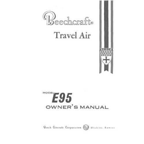 Essco Aircraft Aircraft Manual Beech Travel Air E95 Series Owner's Manual (part# 90-590002-1)