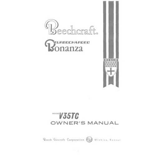 Essco Aircraft Aircraft Manual Beech V-35TC Series Owner's Manual (part# 35-590113-11B)