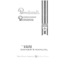 Essco Aircraft Aircraft Manual Beech V-35TC Series Owner's Manual (part# 35-590113-11B)