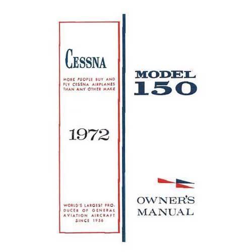 Essco Aircraft Aircraft Manual Cessna 150L 1972 Owner's Manual