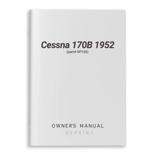 Essco Aircraft Aircraft Manual Cessna 170B 1952 Owner's Manual (part# SP126)