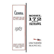 Essco Aircraft Aircraft Manual Cessna 172 & Skyhawk 1963 Owner's Manual