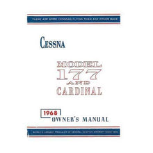 Essco Aircraft Aircraft Manual Cessna 177 & Cardinal 1968 Owner's Manual
