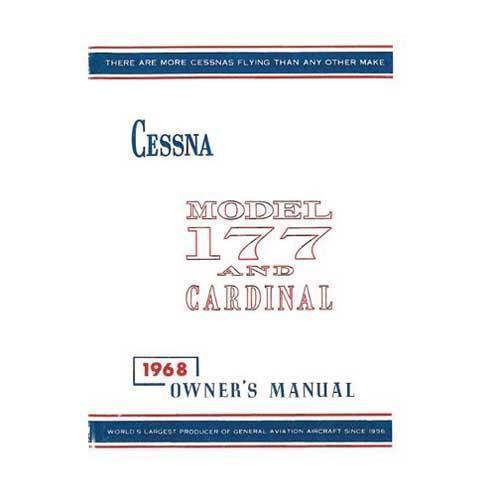 Essco Aircraft Aircraft Manual Cessna 177 & Cardinal 1968 Owner's Manual