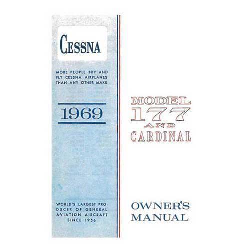 Essco Aircraft Aircraft Manual Cessna 177A & Cardinal 1969 Owner's Manual