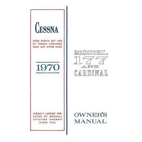 Essco Aircraft Aircraft Manual Cessna 177B 1970 Owner's Manual