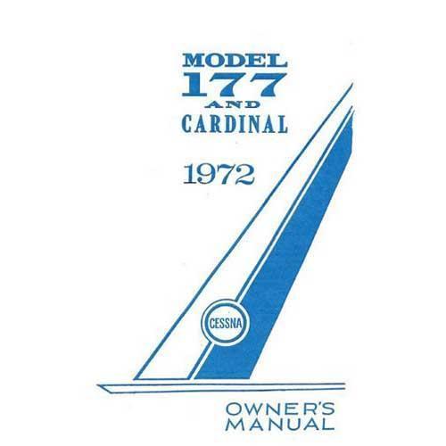 Essco Aircraft Aircraft Manual Cessna 177B 1972 Owner's Manual