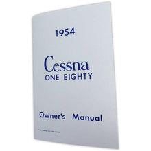 Essco Aircraft Aircraft Manual Cessna 180 1954 Owner's Manual