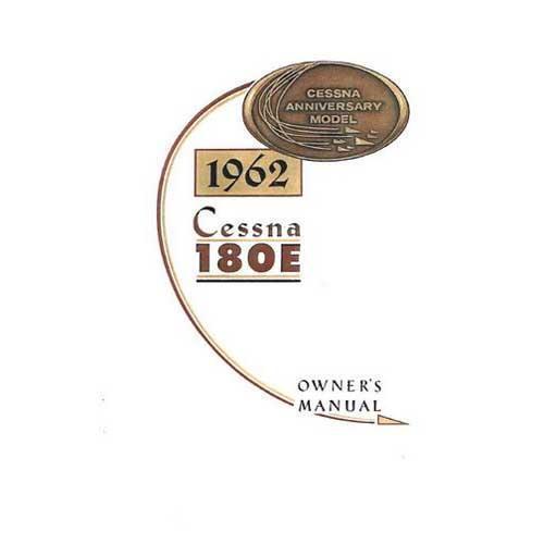 Essco Aircraft Aircraft Manual Cessna 180E 1962 Owner's Manual