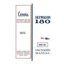 Essco Aircraft Aircraft Manual Cessna 180J Skywagon 1973 Owner's Manual