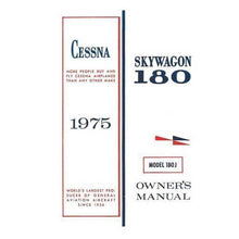 Essco Aircraft Aircraft Manual Cessna 180J Skywagon 1975 Owner's Manual