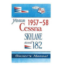 Essco Aircraft Aircraft Manual Cessna 182 & Skylane 1958 Owner's Manual