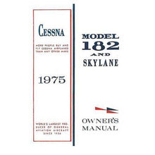 Essco Aircraft Aircraft Manual Cessna 182P & Skylane 1975 Owner's Manual