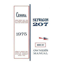 Essco Aircraft Aircraft Manual Cessna 207 Skywagon 1975 Owner's Manual