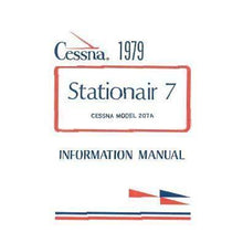 Cessna Aircraft Company Aircraft Manual Cessna 207A 1979 Pilot's Information Manual (D1149-13)