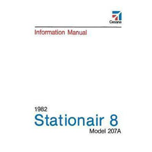 Cessna Aircraft Company Aircraft Manual Cessna 207A 1982 Pilot's Information Manual (D1224-13)