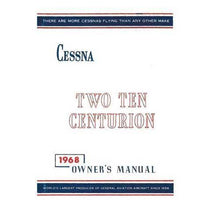 Essco Aircraft Aircraft Manual Cessna 210H Centurion1968 Owner's Manual