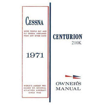 Essco Aircraft Aircraft Manual Cessna 210K Centurion1971 Owner's Manual