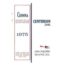 Essco Aircraft Aircraft Manual Cessna 210L Centurion 1975 Owner's Manual