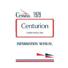 Cessna Aircraft Company Aircraft Manual Cessna 210N Centurion 1979 Pilot's Information Manual (D1151-13)