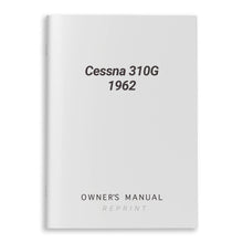 Essco Aircraft Aircraft Manual Cessna 310G 1962 Owner's Manual