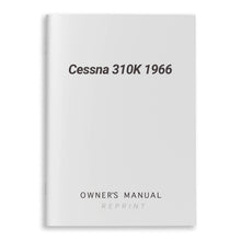 Essco Aircraft Aircraft Manual Cessna 310K 1966 Owner's Manual