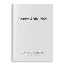 Essco Aircraft Aircraft Manual Cessna 310N 1968 Owner's Manual