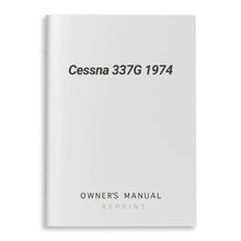 Essco Aircraft Aircraft Manual Cessna 337G 1974 Owner's Manual
