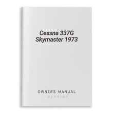 Essco Aircraft Aircraft Manual Cessna 337G Skymaster 1973 Owner's Manual