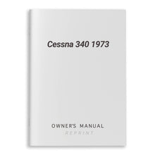 Essco Aircraft Aircraft Manual Cessna 340 1973 Owner's Manual
