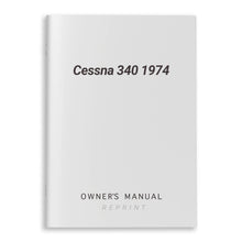 Essco Aircraft Aircraft Manual Cessna 340 1974 Owner's Manual