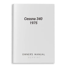 Essco Aircraft Aircraft Manual Cessna 340 1975 Owner's Manual