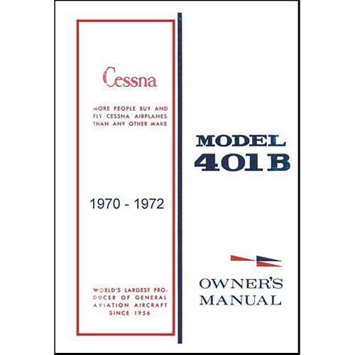 Essco Aircraft Aircraft Manual Cessna 401B 1970-1972 Owner's Manual