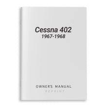 Essco Aircraft Aircraft Manual Cessna 402 1967-1968 Owner's Manual