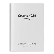 Essco Aircraft Aircraft Manual Cessna 402A 1969 Owner's Manual