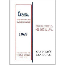 Essco Aircraft Aircraft Manual Cessna 421A 1969 Owner's Manual