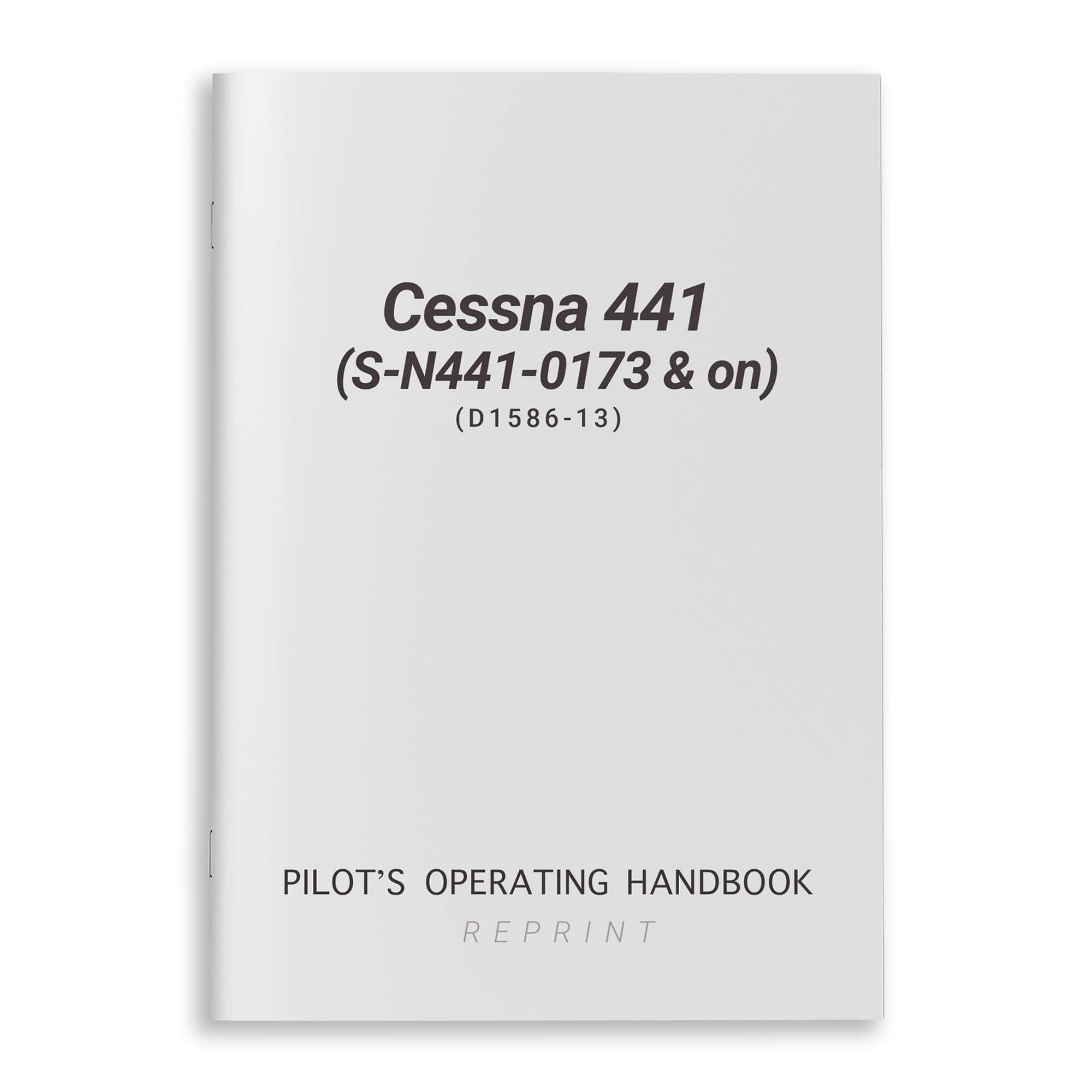 Cessna 441 Pilot's Information Manual | Accurate Reprint