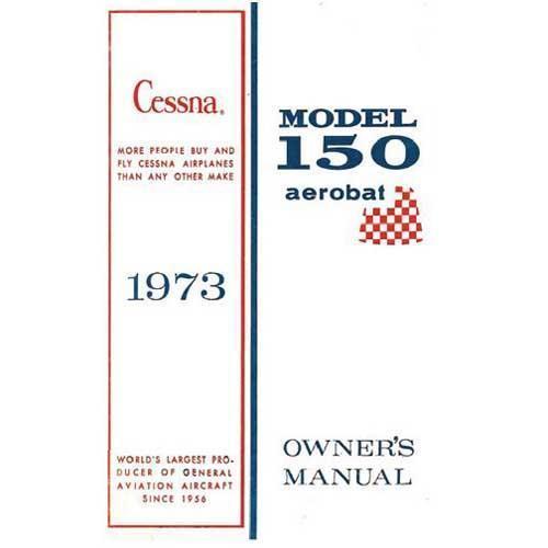 Essco Aircraft Aircraft Manual Cessna A150L Aerobat 1973 Owner's Manual