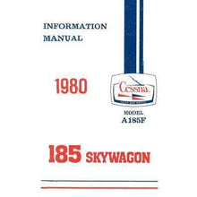 Cessna Aircraft Company Aircraft Manual Cessna A185F 1980 Pilot's Information Manual (D1179-13)