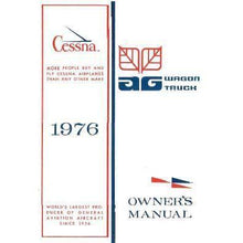 Cessna Aircraft Company Aircraft Manual Cessna A188B 1976 Pilot's Operating Handbook (D1064-13)