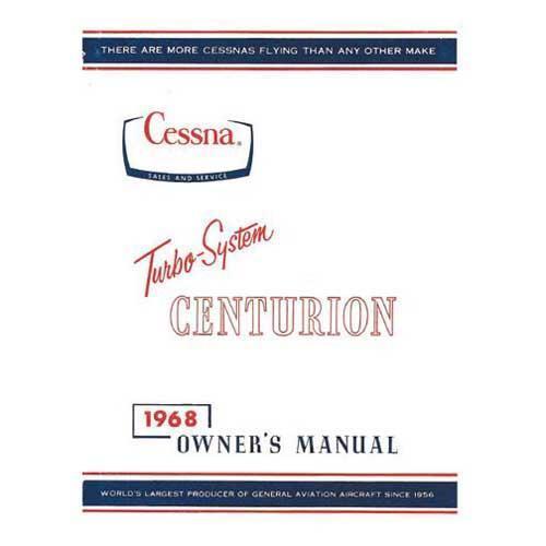 Essco Aircraft Aircraft Manual Cessna Turbo 210H Centurion 1968 Owner's Manual