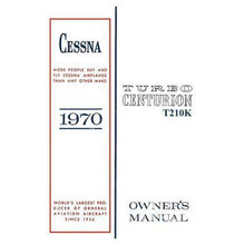 Essco Aircraft Aircraft Manual Cessna Turbo 210K Centurion 1970 Owner's Manual