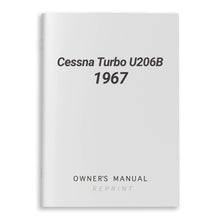 Essco Aircraft Aircraft Manual Cessna Turbo U206B 1967 Owner's Manual