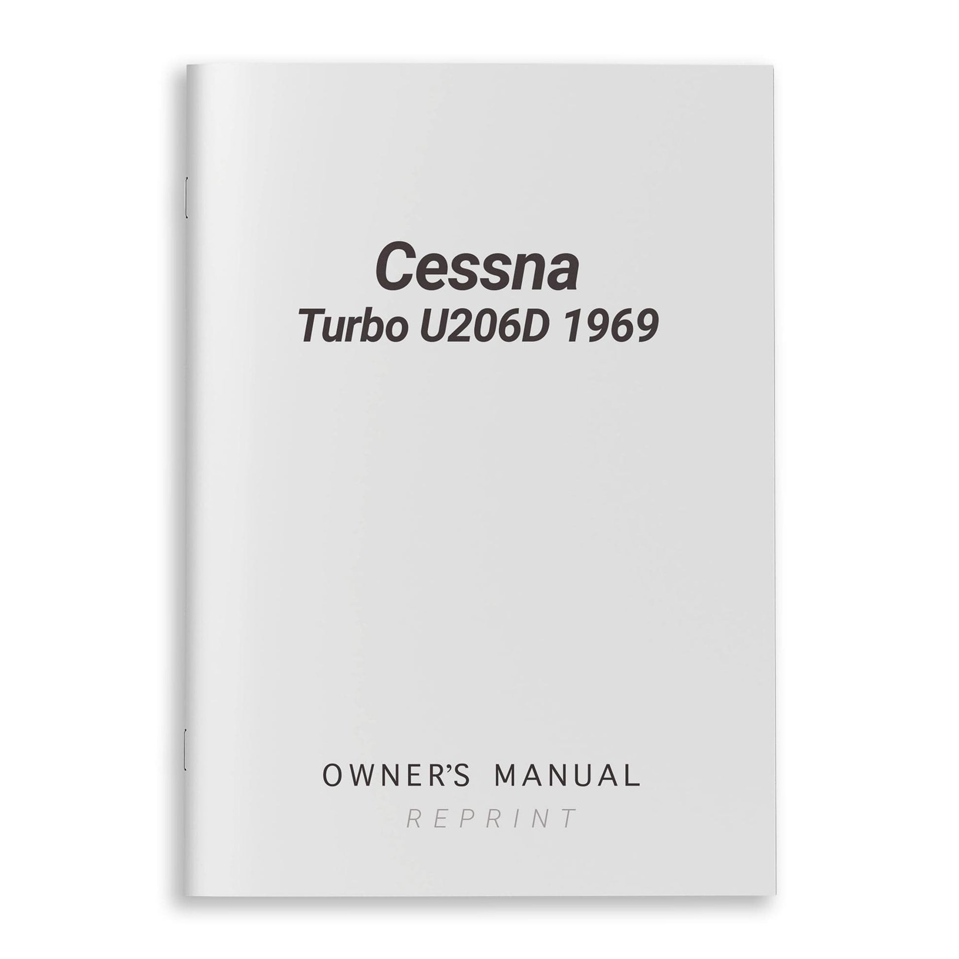 Essco Aircraft Aircraft Manual Cessna Turbo U206D 1969 Owner's Manual