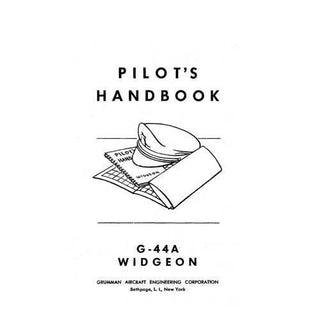 Manual de funcionamiento del piloto Grumman G-44A Widgeon (n.º de pieza GRG44A-POH-C)