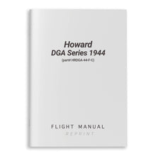 Essco Aircraft Aircraft Manual Howard DGA Series 1944 Flight Manual (part# HRDGA-44-F-C)